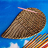 Stojanček kovový na vonné tyčinky Golden angel wing