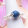 Lapis Lazuli korálik prsteň elastický