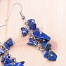 Lapis Lazuli fashion náušnice s kamienkami dlhé