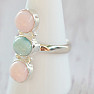 Larimar prsteň striebro Ag 925 22876