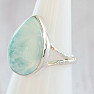 Larimar prsteň striebro Ag 925 43777