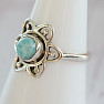 Larimar prsteň striebro Ag 925 45787