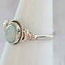 Larimar prsteň striebro Ag 925 45932