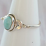 Larimar prsteň striebro Ag 925 45935