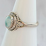 Larimar prsteň striebro Ag 925 64215