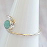 Larimar prsteň striebro Ag 925 MIX14