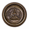 Tibetská bronzová spievajúca misa Budha Shakyamuni 11 cm