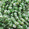 Nefrit (kanadský jadeit) náramok sekaný