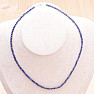 Lapis lazuli brúsený náhrdelník 3,3 mm