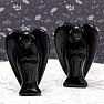 Obsidián čierny anjel strážny