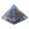 Orgonit pyramída s lapis lazuli