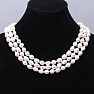 Dámsky perlový náhrdelník biele perly 10 mm