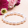 Dámsky perlový náramok biele perly 10 mm