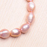Dámsky perlový náramok slivkovej perly 10 mm