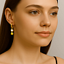 9138 Strieborné kruhové náušnice 25 mm MUŠLIČKA GOLD