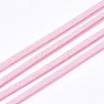 Kožený remienok farba ružová perlová 1 m