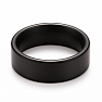 Pánsky oceľový prsteň Black Circle