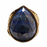 Lapis Lazuli brúsený prsteň