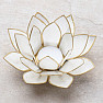 Svietnik lotos perleťověbílý