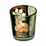 Svietnik sklo Symbol Óm na čajové a votívny sviečky