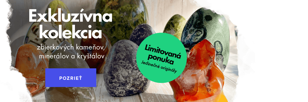 Objavte krásu a prírodnú energiu kameňov z našej novej kolekcie unikátnych minerálov