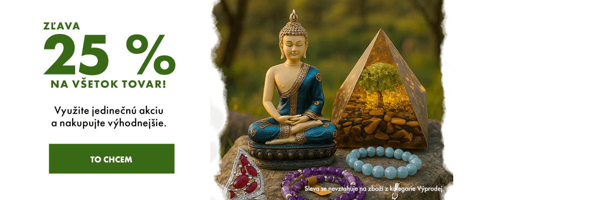 Zľava 25 % na všetko! Dnes navyše zľava 10 % na tovar označený kódom JANUAR26